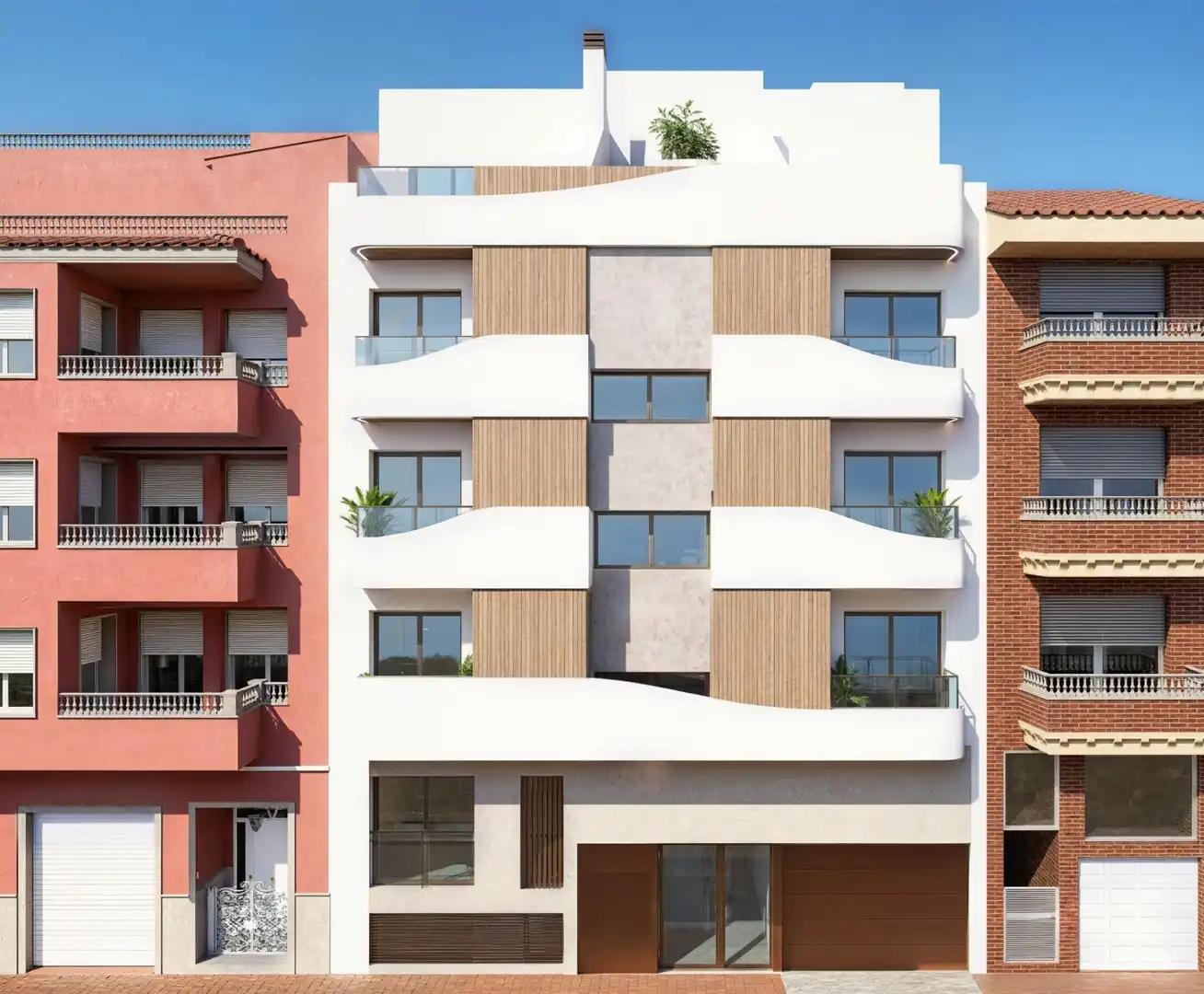 Vista exterior de Planta baixa en venda en Guardamar del Segura amb Terrassa i Piscina comunitària