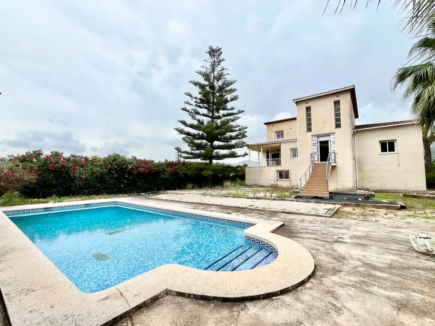 Piscina de Casa o xalet en venda en El Ràfol d'Almúnia amb Calefacció, Jardí privat i Terrassa