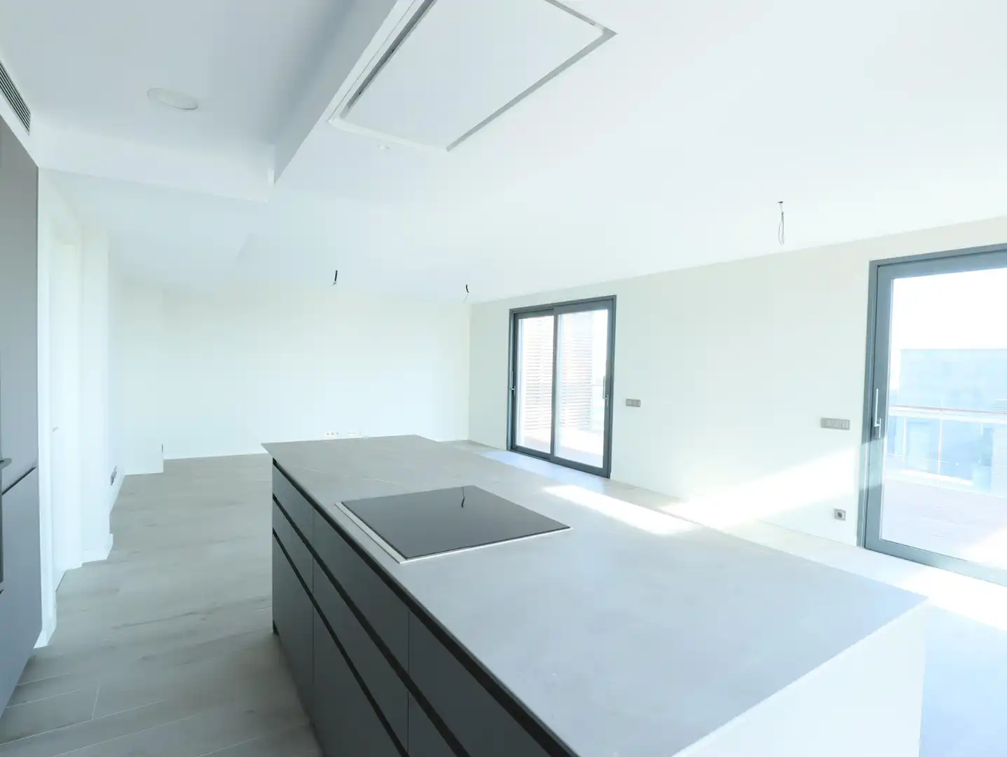 Cocina de Ático en venta en Esplugues de Llobregat con Aire acondicionado, Calefacción y Jardín privado