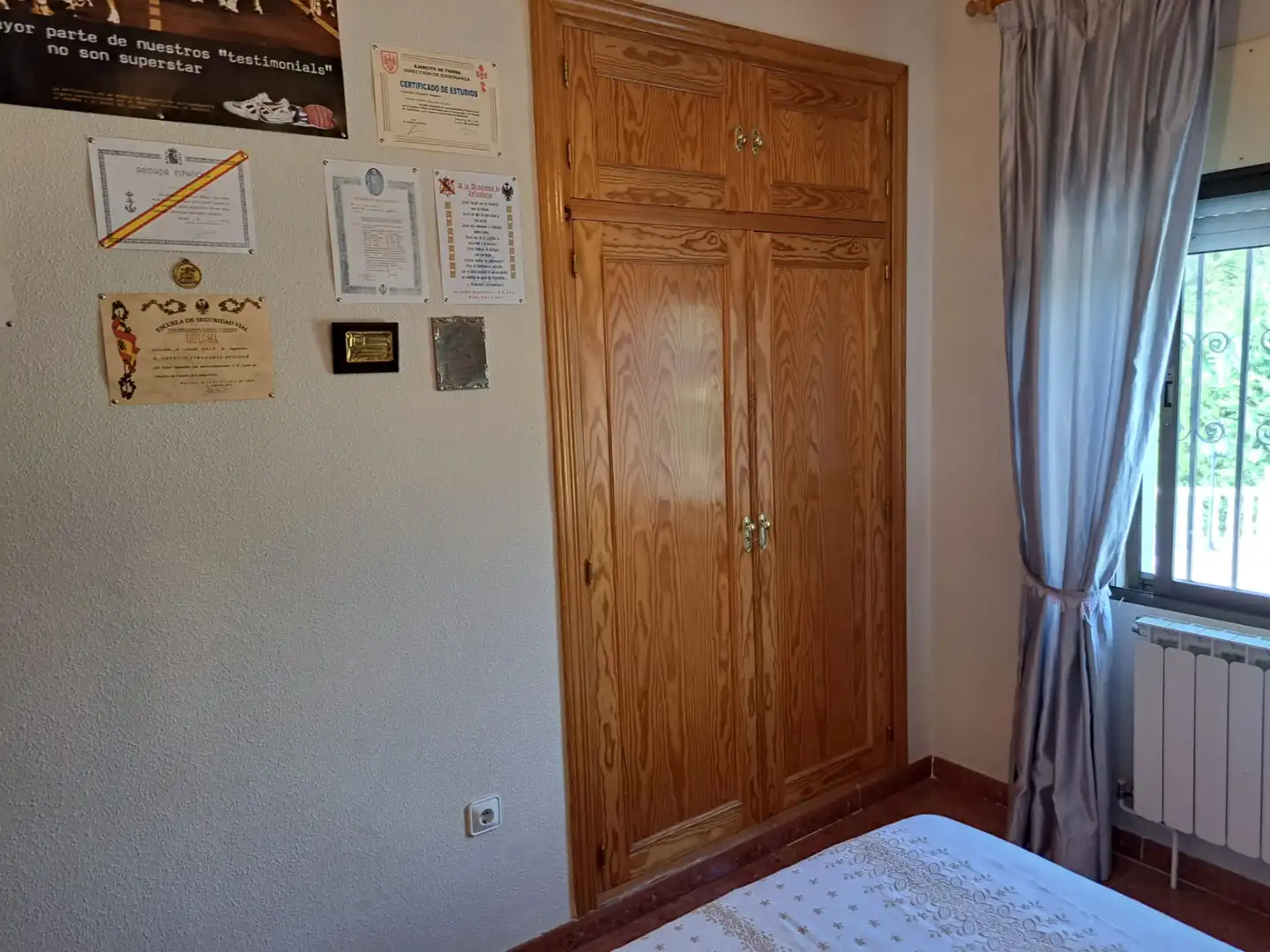 Dormitori de Casa o xalet en venda en Albalate de Zorita amb Calefacció, Jardí privat i Terrassa