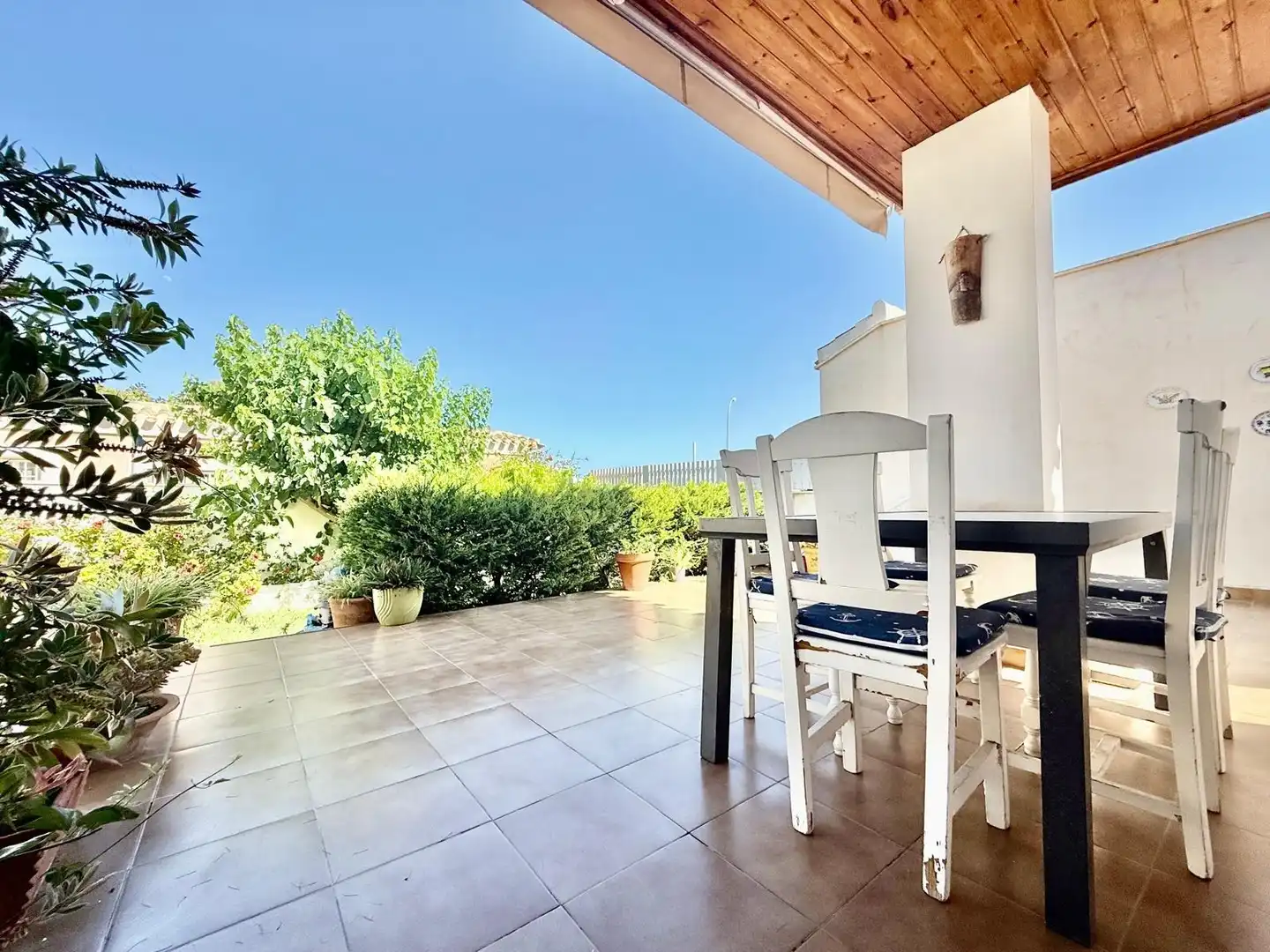 Terrassa de Casa o xalet en venda en Orihuela amb Aire condicionat, Jardí privat i Terrassa