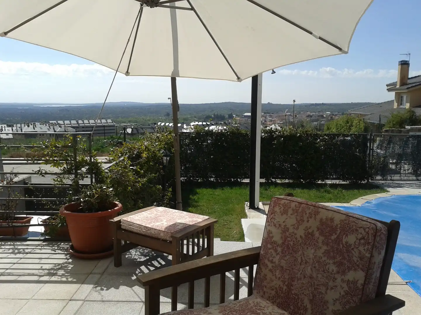 Terrace of Detached homes for sale in El Escorial  with Heating, Private garden and Terrace