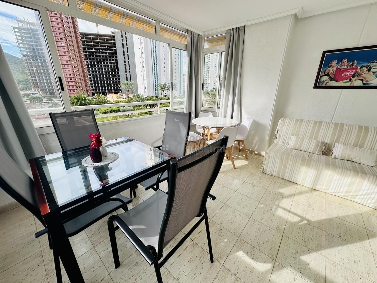 Terrace of Flat for sale in Finestrat  with Air Conditioner, Terrace and Furnished