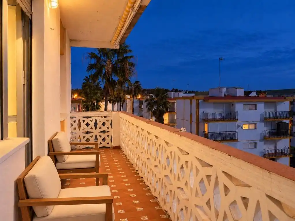 Terraza de Apartamento en venta en La Antilla con Aire acondicionado, Terraza y Amueblado