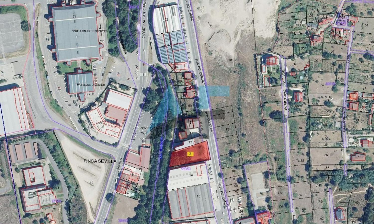 Exterior view of Land for sale in Ourense Capital 