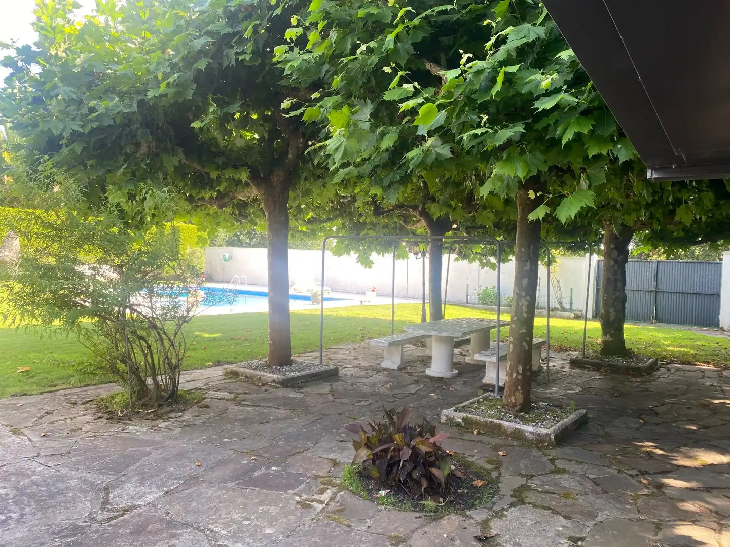 Jardín de Casa o chalet en venta en Lugo con Calefacción, Piscina y Amueblado