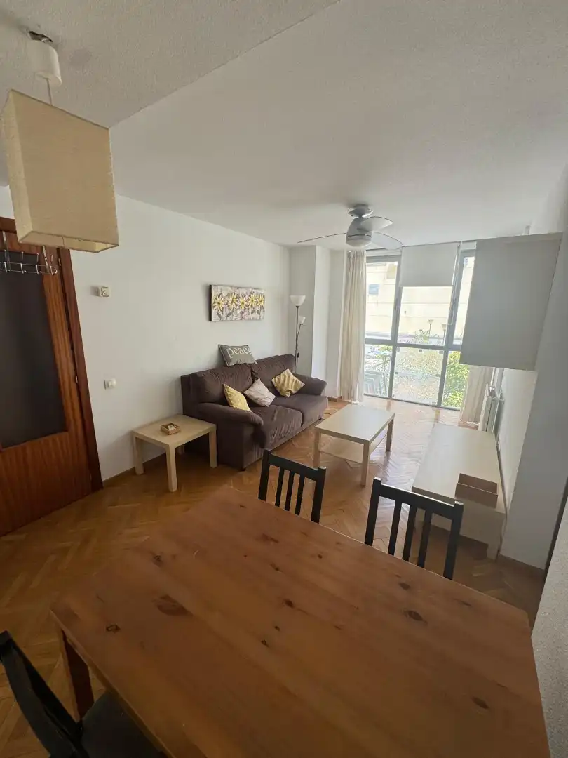 Sala de estar de Piso en venta en Madrid con Calefacción, Jardín privado y Parquet