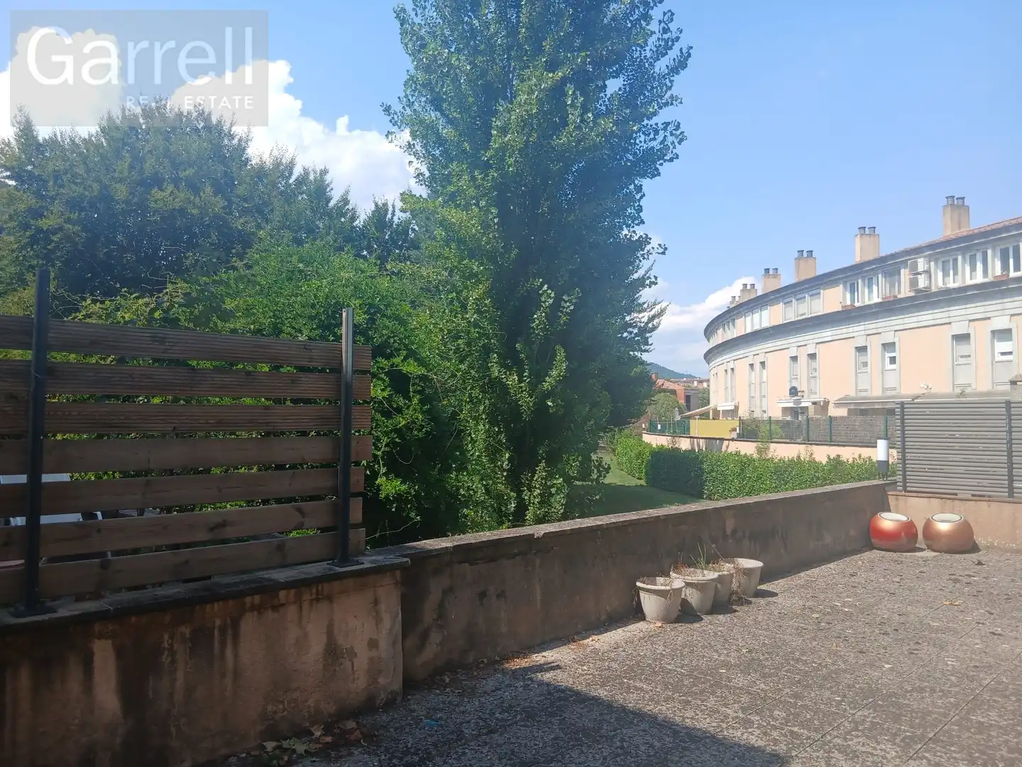 Jardín de Casa adosada en venta en Olot