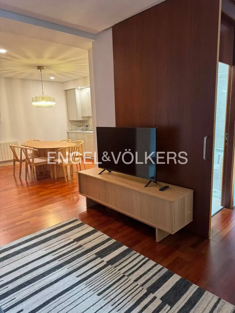 Sala de estar de Piso de alquiler en Madrid con Calefacción, Amueblado y Balcón