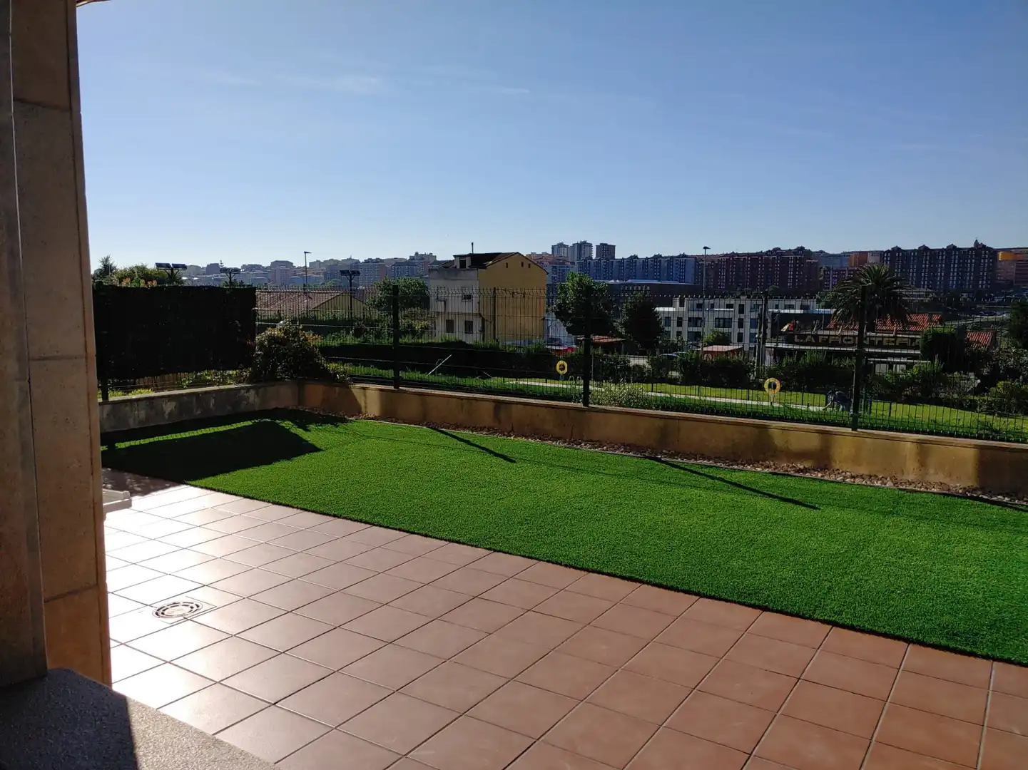 Terrace of Flat for rent in Santander  with Heating, Parquet flooring and Furnished