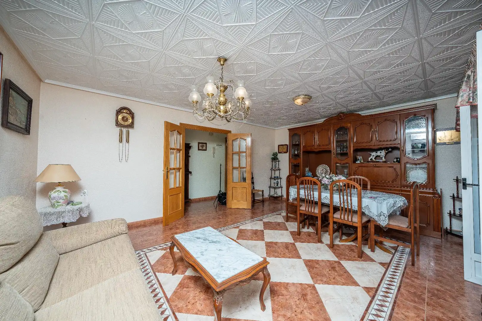 Sala d'estar de Pis en venda en Elche / Elx amb Balcó
