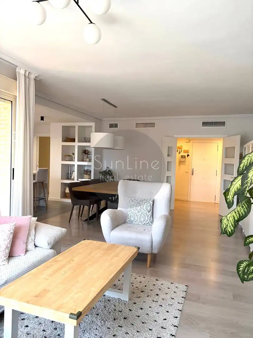 Sala de estar de Piso en venta en Valencia con Aire acondicionado, Terraza y Trastero