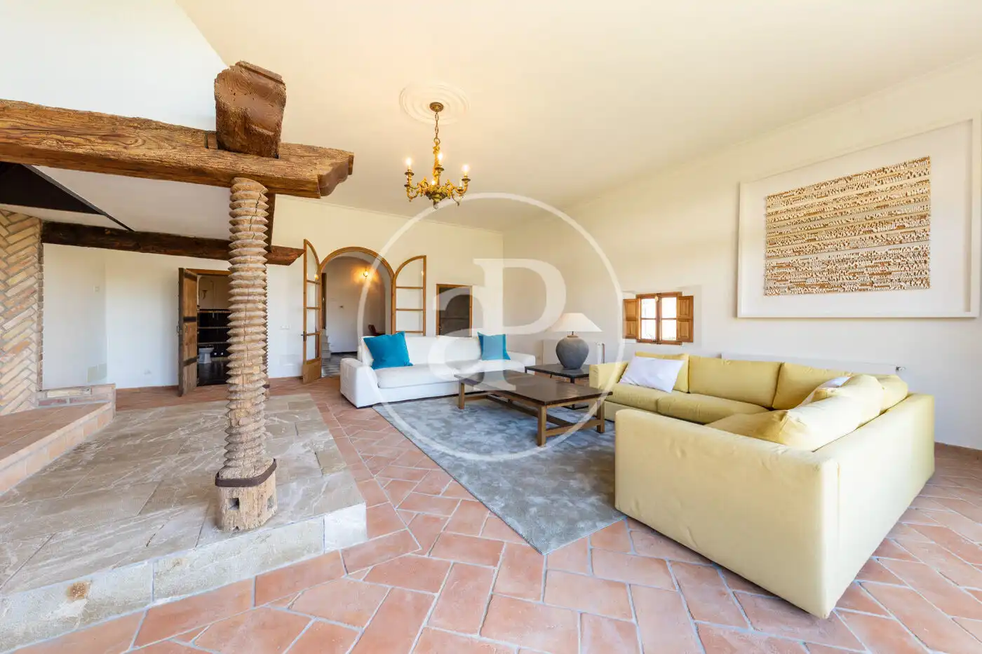 Sala d'estar de Casa o xalet en venda en  Palma de Mallorca amb Aire condicionat, Calefacció i Jardí privat