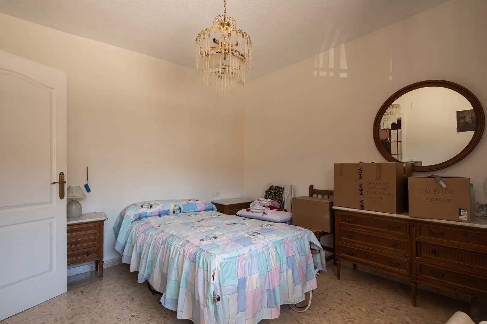 Schlafzimmer von Einfamilien-Reihenhaus zum Verkauf in Granada mit Klimaanlage, Privatgarten und Terrasse