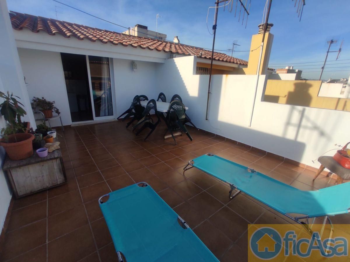 Terrace of Single-family semi-detached for sale in Vila-real  with Terrace, Storage room and Furnished