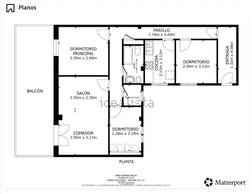 Ático en venta en Salamanca con Calefacción y Terraza