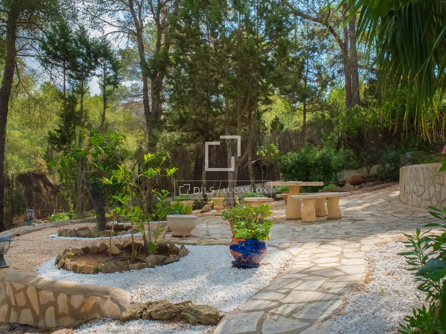 Garten von Country house zum Verkauf in Sant Josep de sa Talaia mit Klimaanlage, Privatgarten und Terrasse