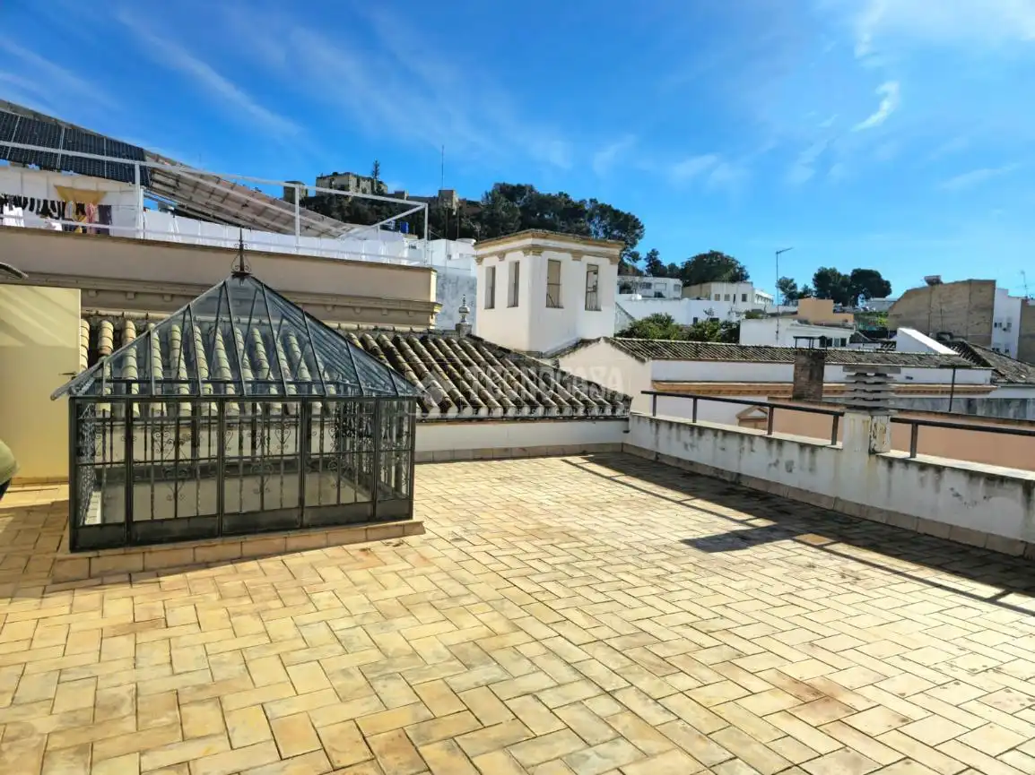 Vista exterior de Casa o chalet en venta en Morón de la Frontera con Aire acondicionado y Balcón