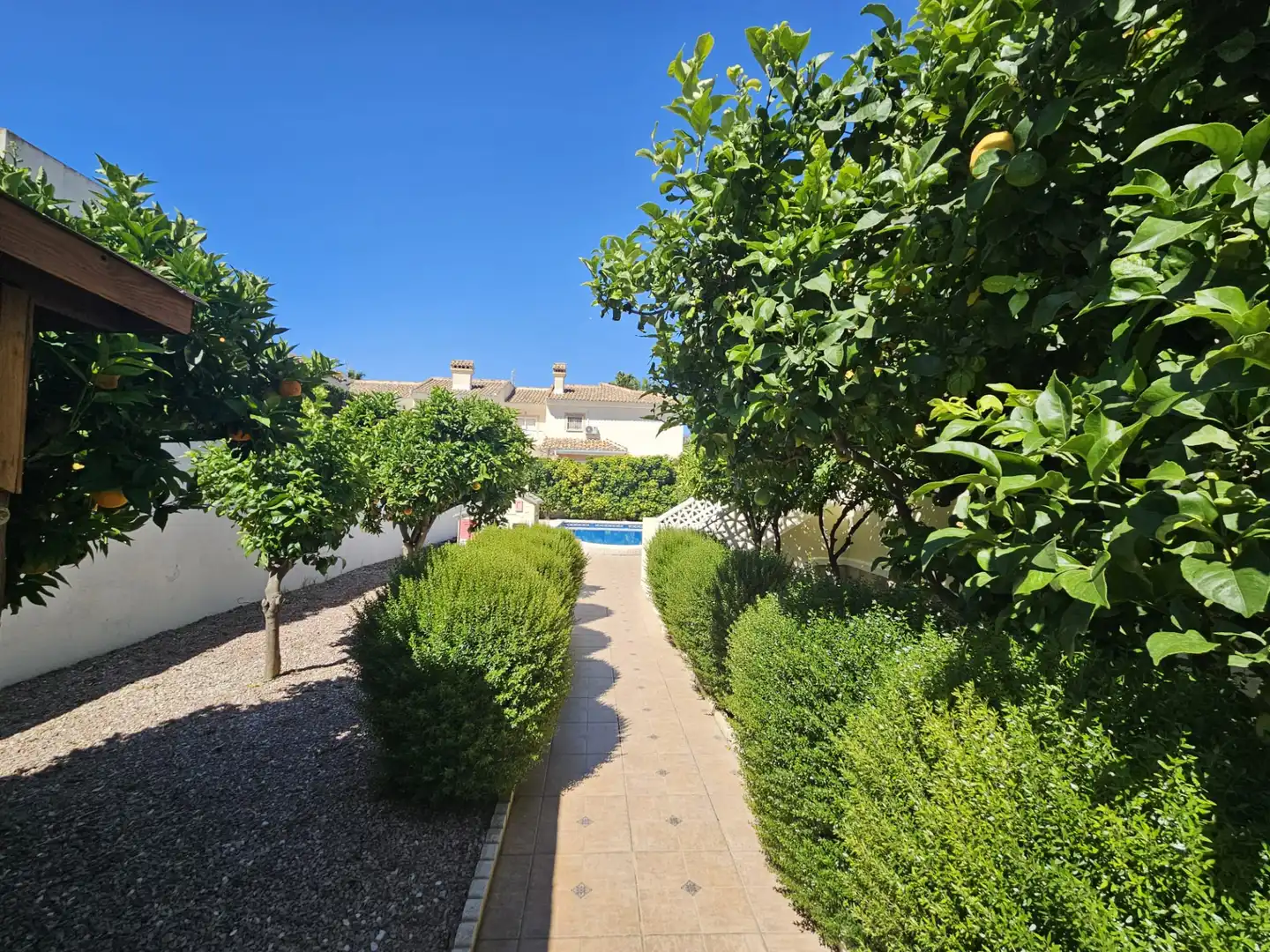 Vista exterior de Casa o chalet en venta en Rojales con Aire acondicionado, Jardín privado y Terraza