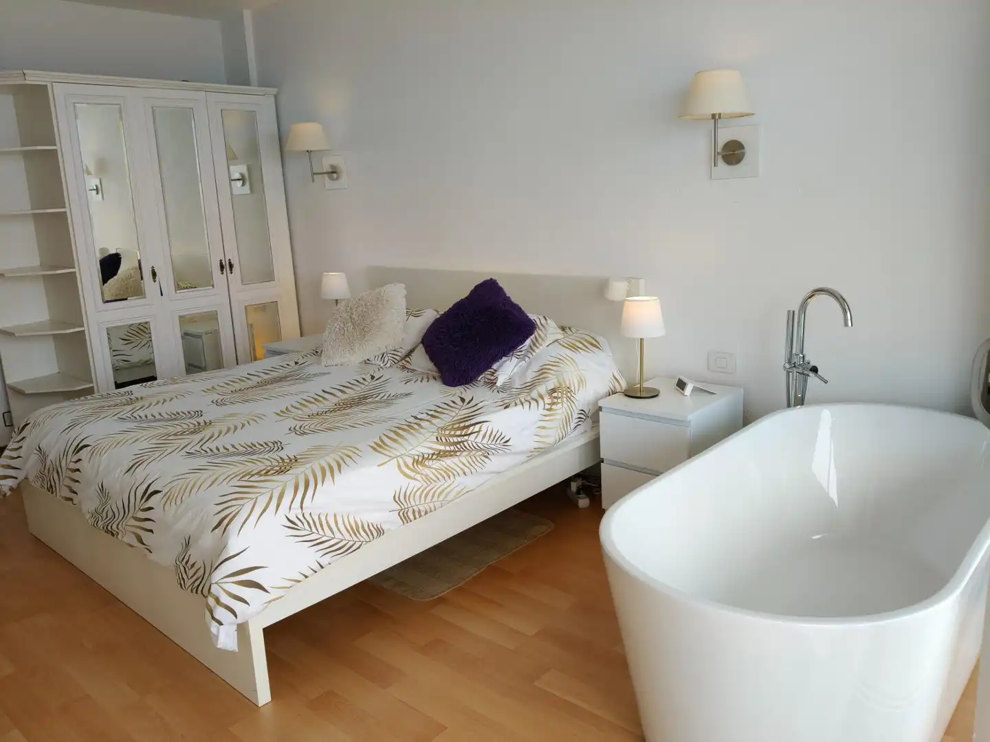 Dormitori de Apartament en venda en La Matanza de Acentejo amb Moblat, Balcó i Piscina comunitària