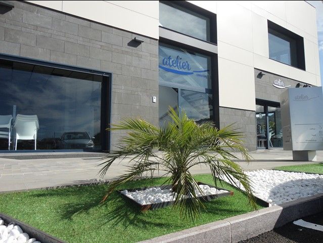 Vista exterior de Oficina de lloguer en Tacoronte amb Aire condicionat, Terrassa i Moblat