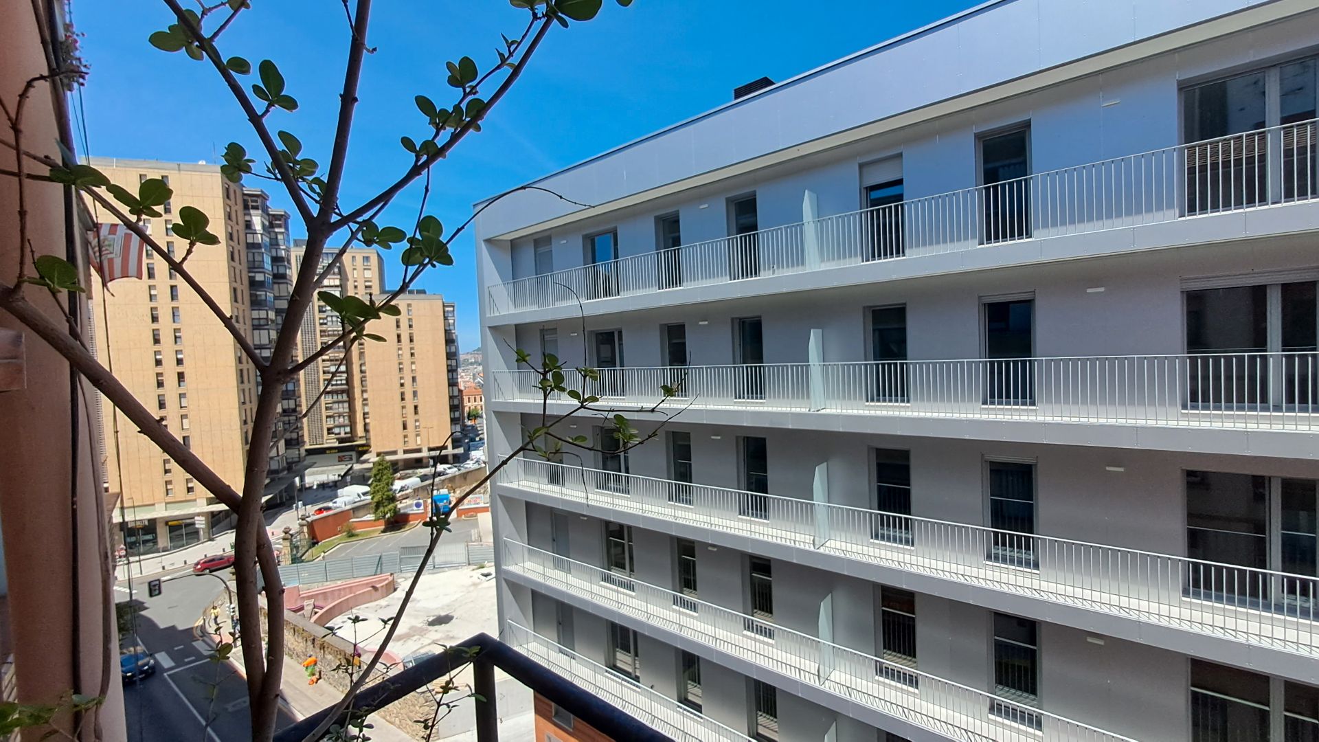 Exterior view of Flat for sale in Bilbao   with Heating, Furnished and Balcony