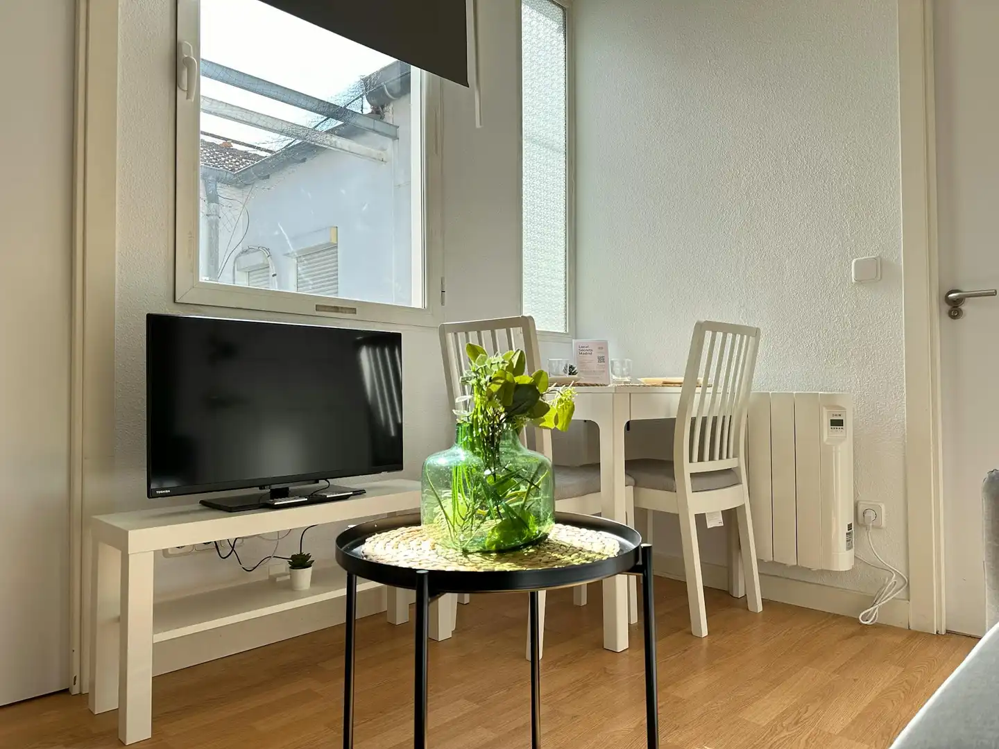 Wohnzimmer von Wohnung zur Miete in  Madrid Capital mit Heizung, Möbliert und Waschmaschine