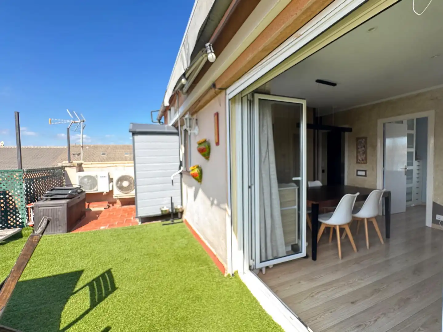 Terraza de Ático en venta en Igualada con Calefacción, Parquet y Terraza