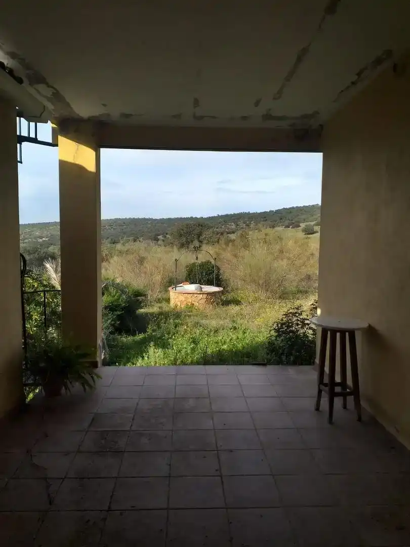 Jardí de Finca rústica en venda en Hornachos amb Balcó
