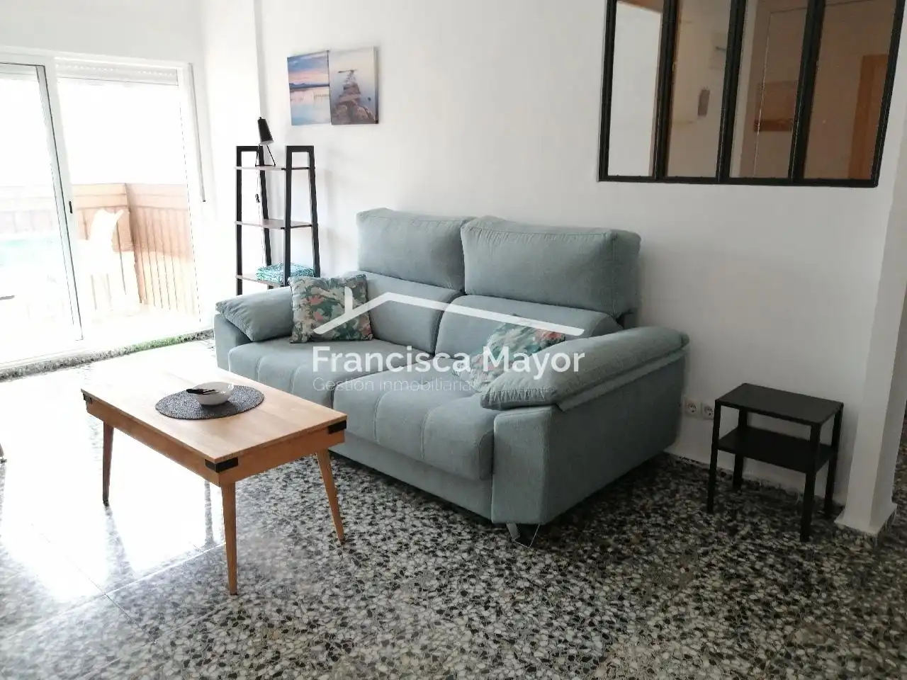 Sala de estar de Piso de alquiler en Valencia con Trastero, Amueblado y Balcón