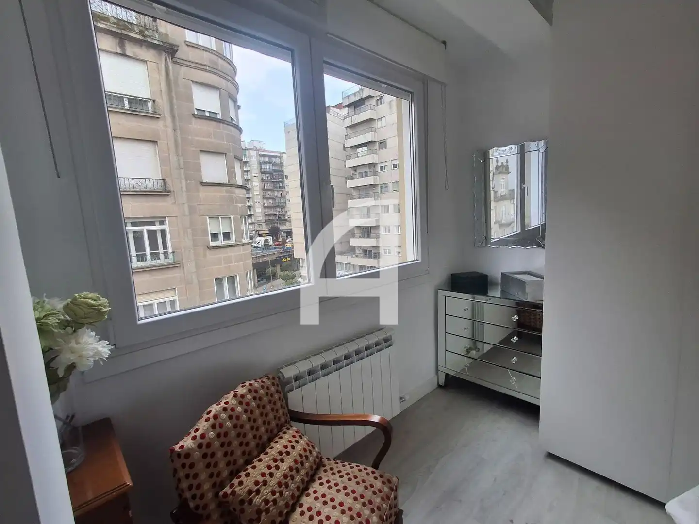 Bedroom of Flat for sale in Vigo   with Heating and Furnished