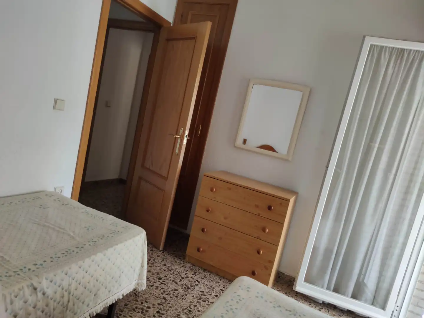 Dormitori de Apartament de lloguer en Alicante / Alacant amb Aire condicionat, Calefacció i Terrassa