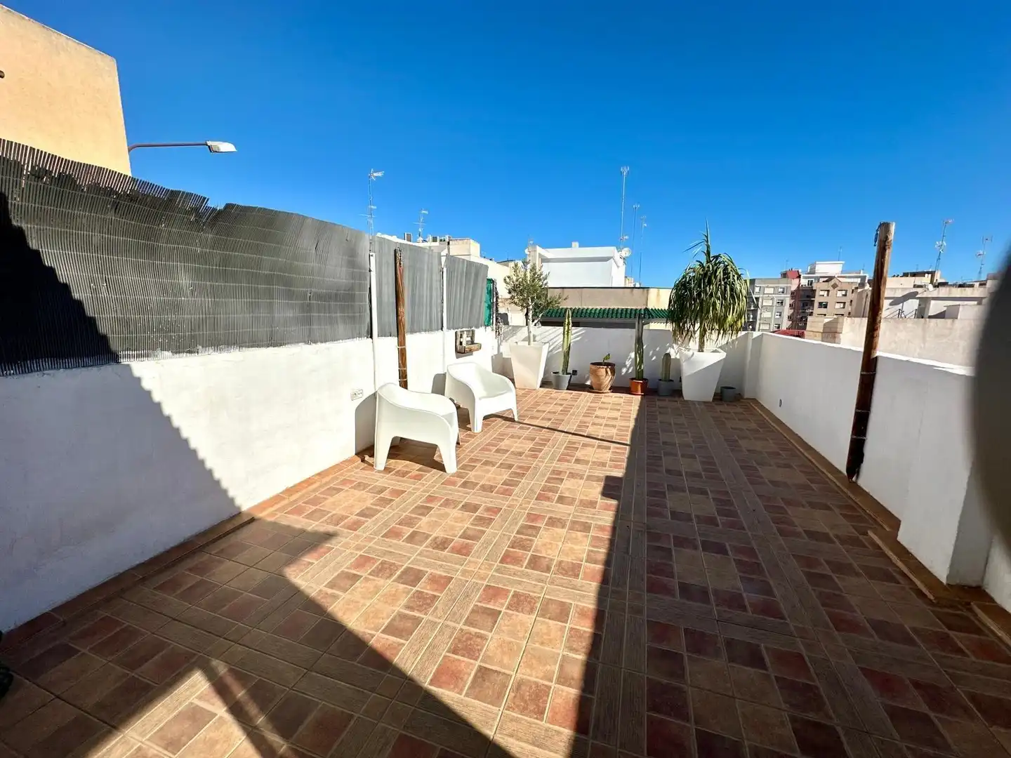 Terraza de Ático en venta en Elche / Elx con Terraza, Amueblado y Balcón