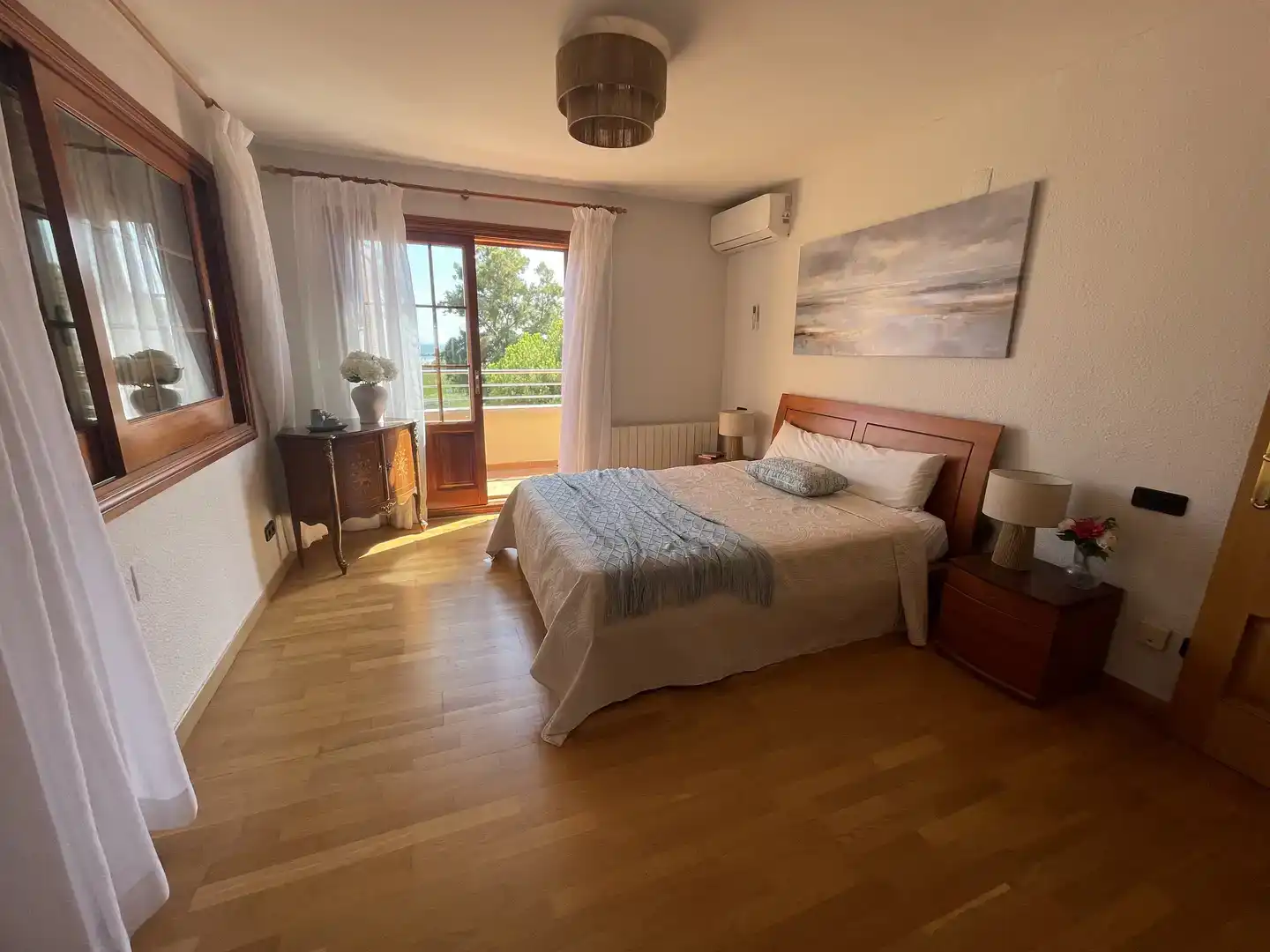 Dormitori de Casa o xalet de lloguer en La Pobla de Farnals amb Aire condicionat, Parquet i Traster