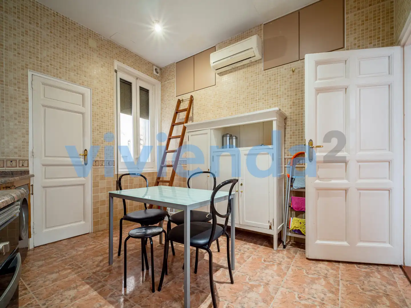 Cocina de Piso de alquiler en Madrid con Aire acondicionado y Calefacción