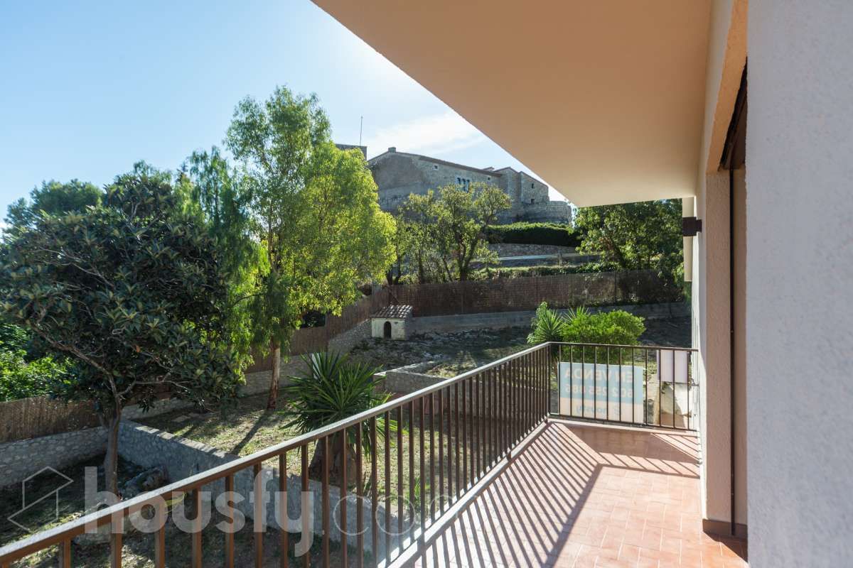Terrace of House or chalet for sale in Sant Martí Sarroca  with Air Conditioner, Heating and Private garden