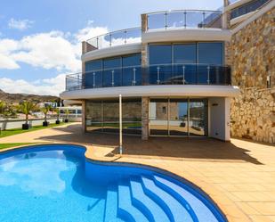 Piscina de Casa o xalet en venda en Mogán amb Aire condicionat, Jardí privat i Parquet