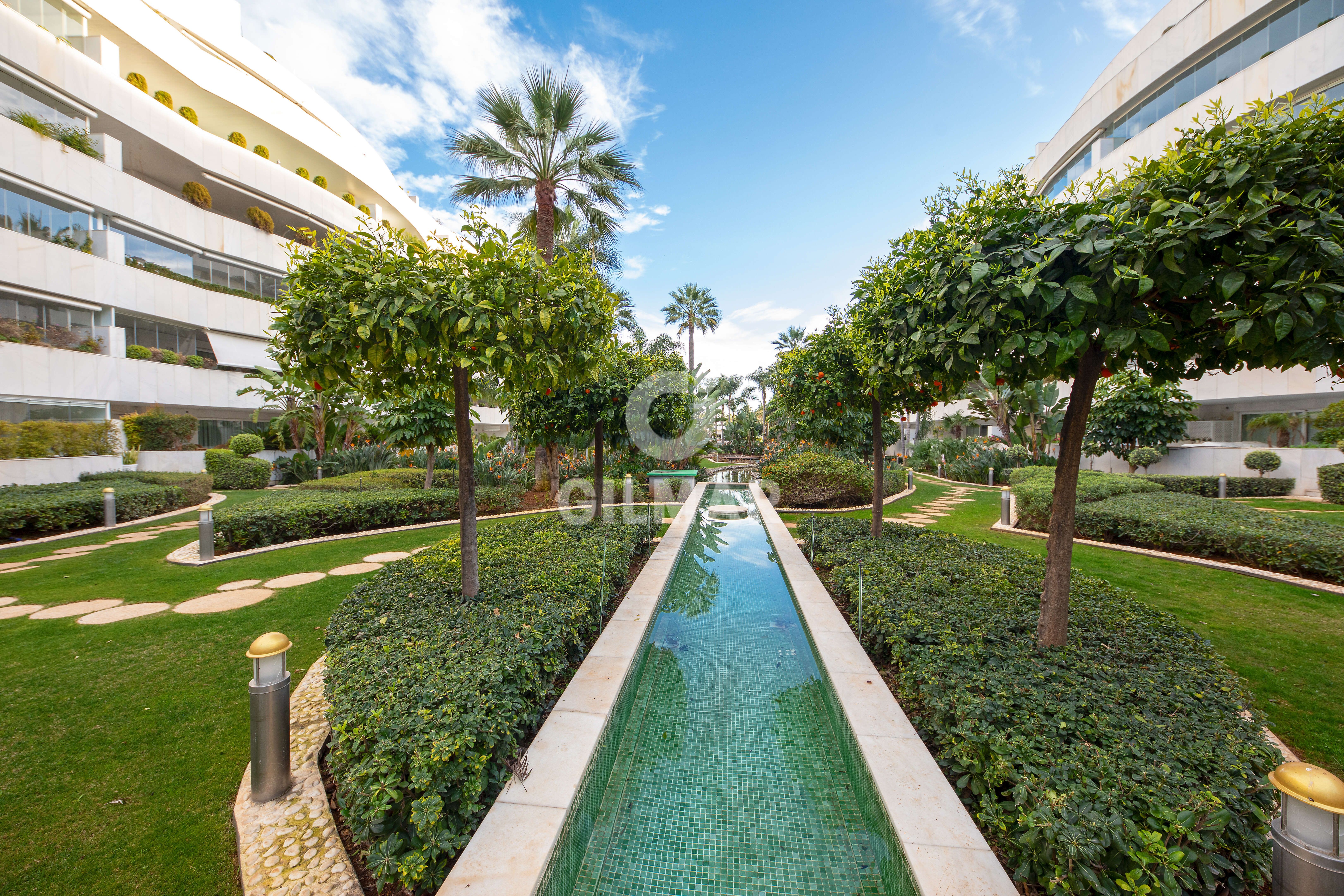 Exterior view of Duplex for sale in Marbella  with Heating, Storage room and Swimming Pool