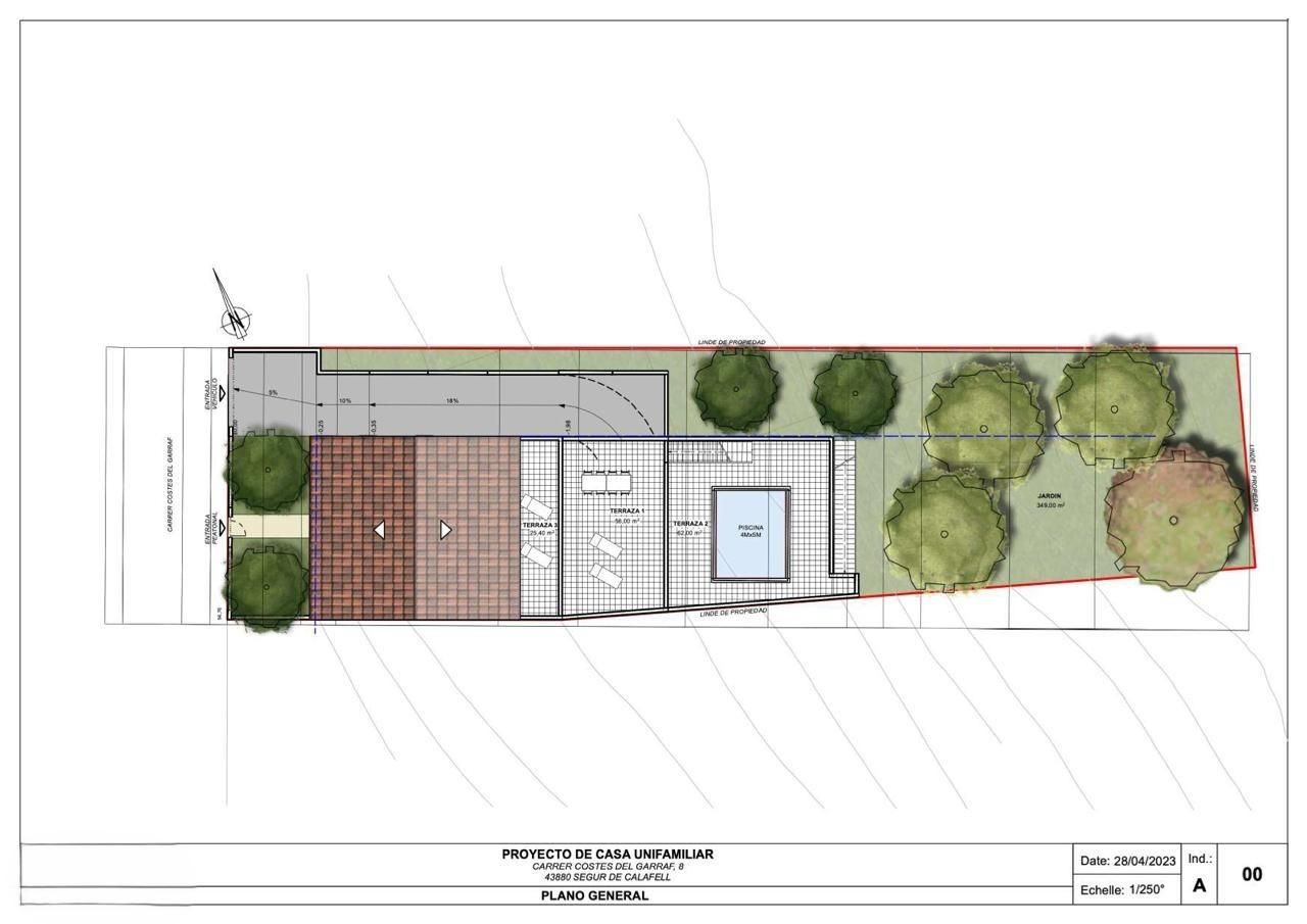 Jardín de Residencial en venta en Calafell