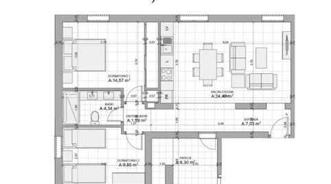 Foto 2 de Piso en venta en Calle Calle Goya, 1, La Pastora - La Estación, San Fernando