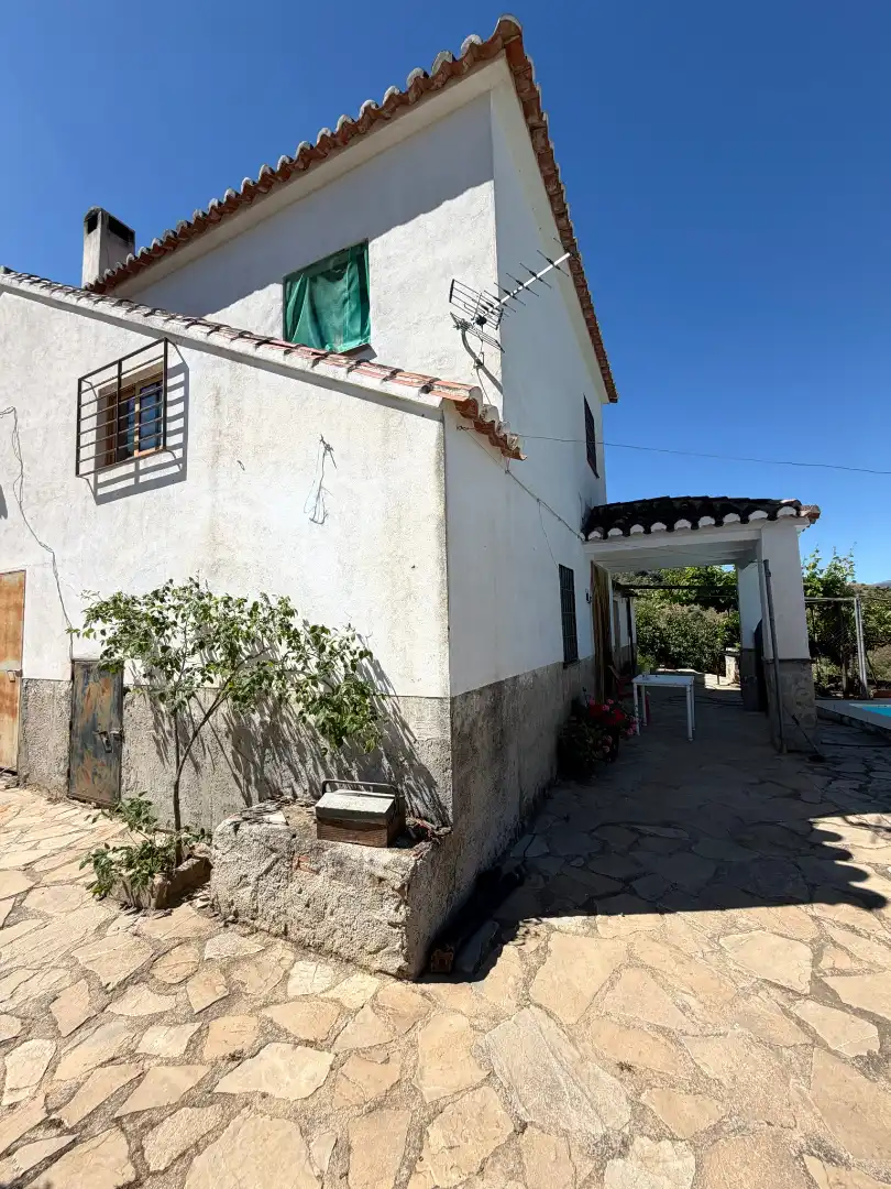 Vista exterior de Finca rústica en venta en Ardales con Jardín privado, Terraza y Piscina