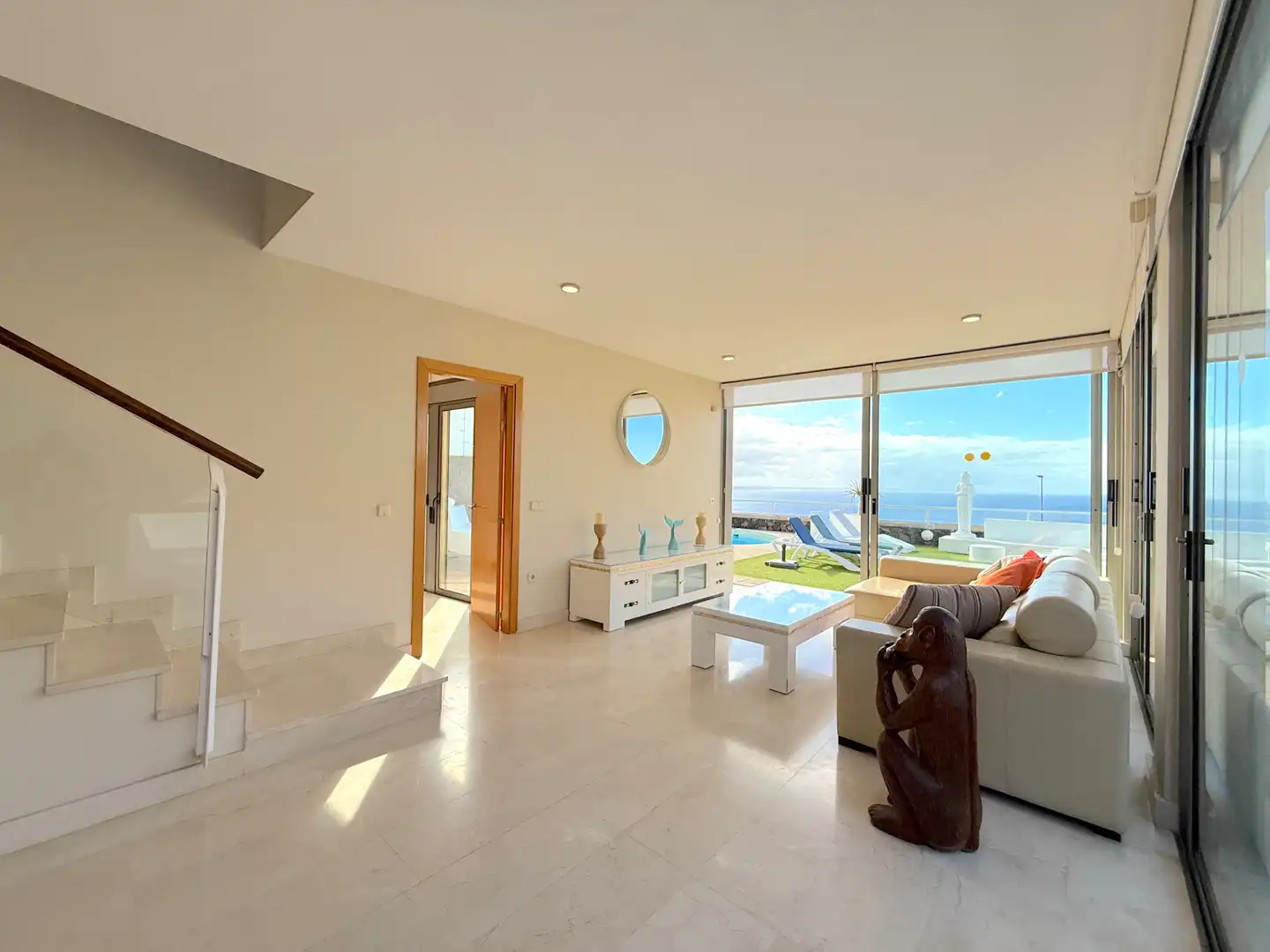 Sala de estar de Casa o chalet de alquiler en Santa Cruz de Tenerife con Aire acondicionado, Jardín privado y Parquet