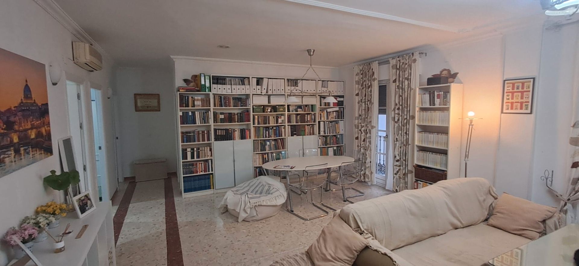 Wohnzimmer von Wohnung zum Verkauf in Utrera mit Klimaanlage und Abstellraum