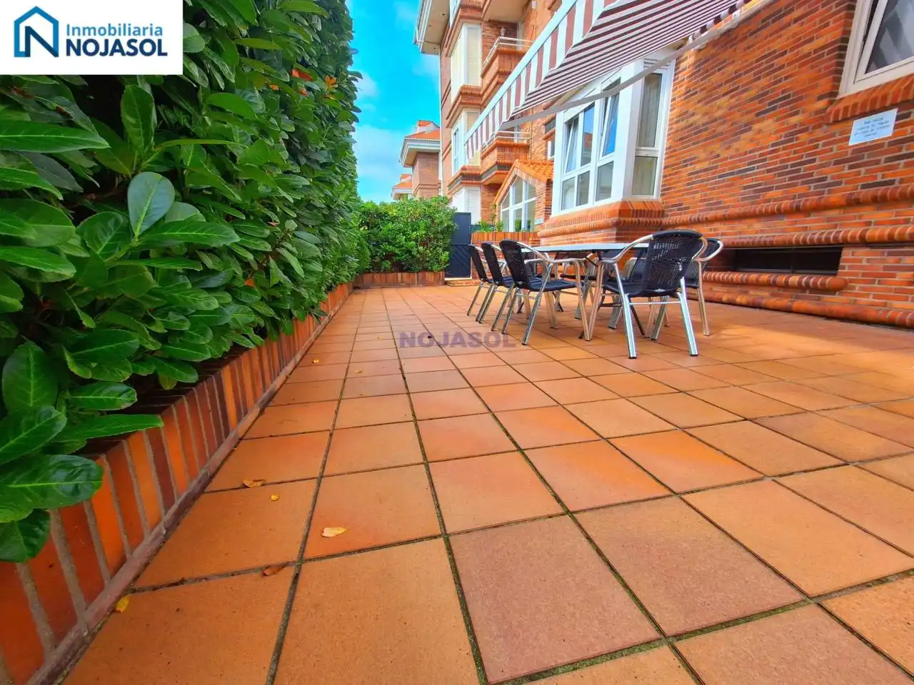 Terrasse von Wohnung zur Miete in Noja mit Heizung, Privatgarten und Terrasse