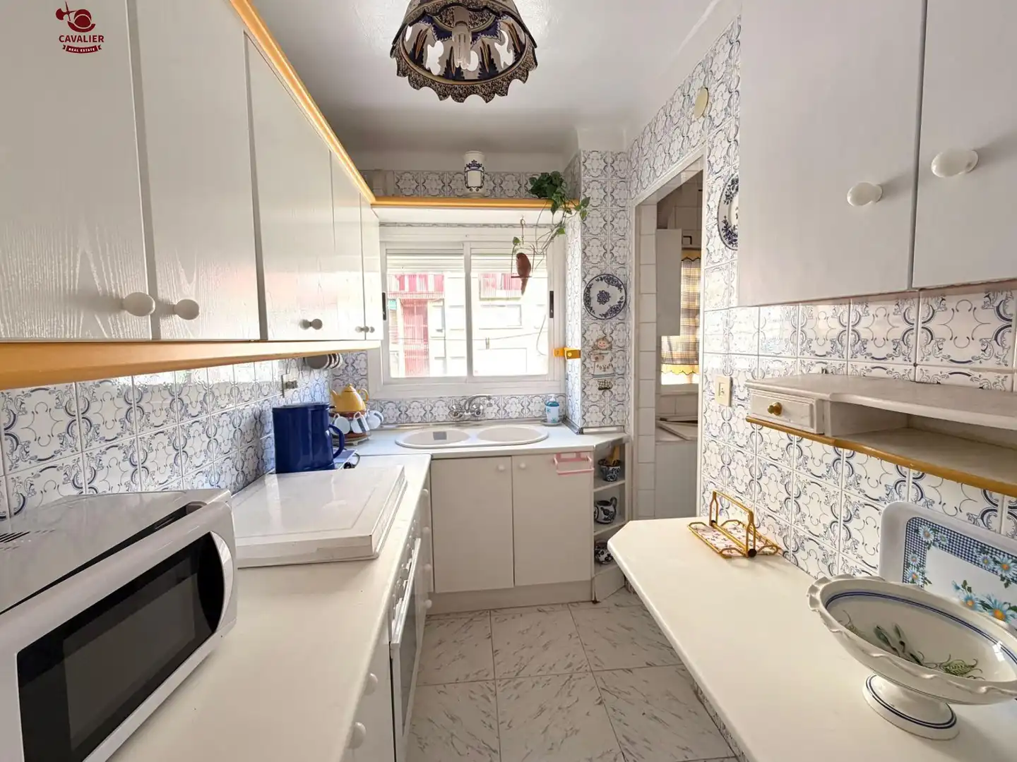 Cocina de Piso de alquiler en Vélez-Málaga con Aire acondicionado, Jardín privado y Terraza