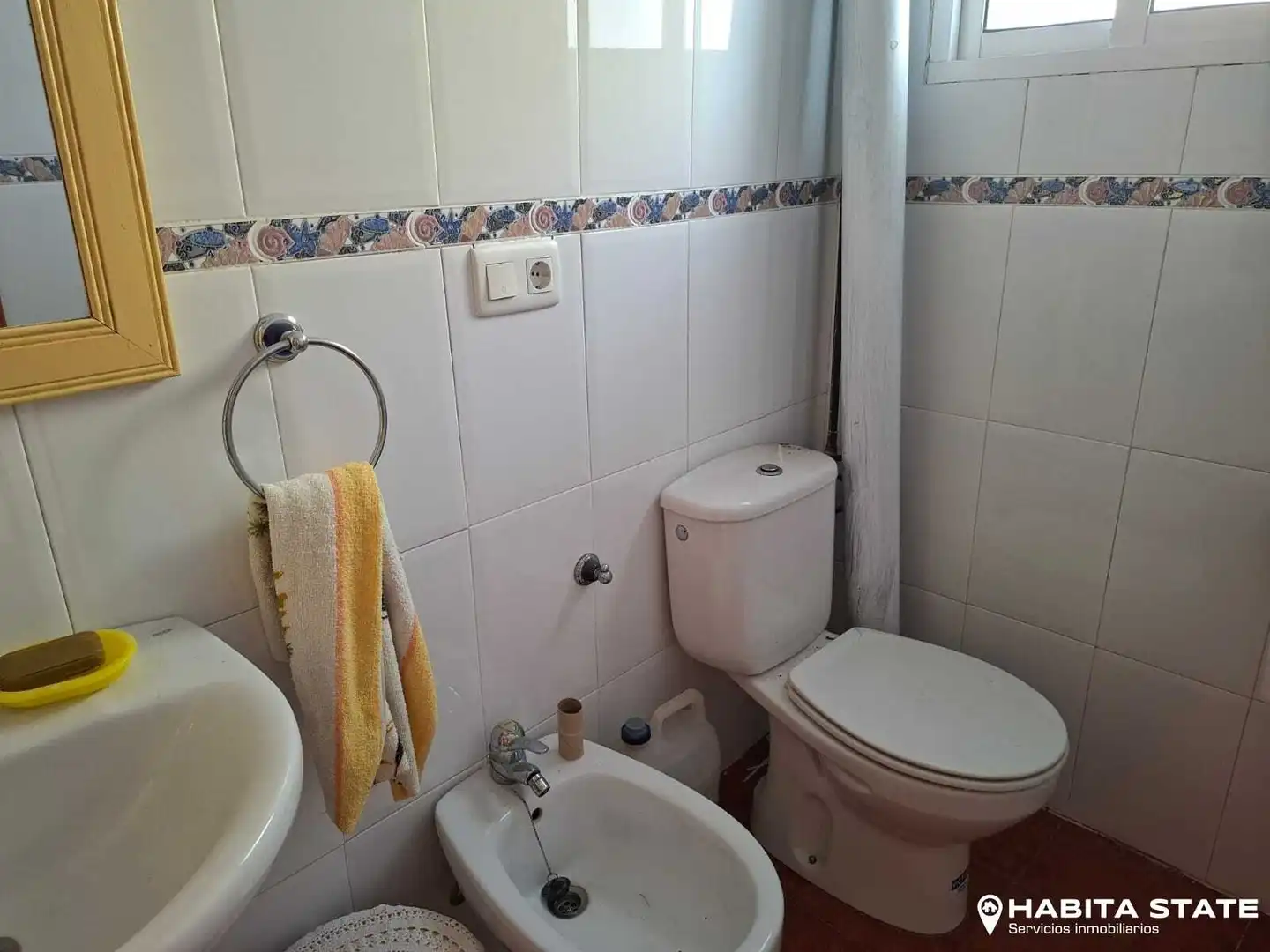 Baño de Casa adosada en venta en Purchena con Amueblado, Lavadora y Balcón