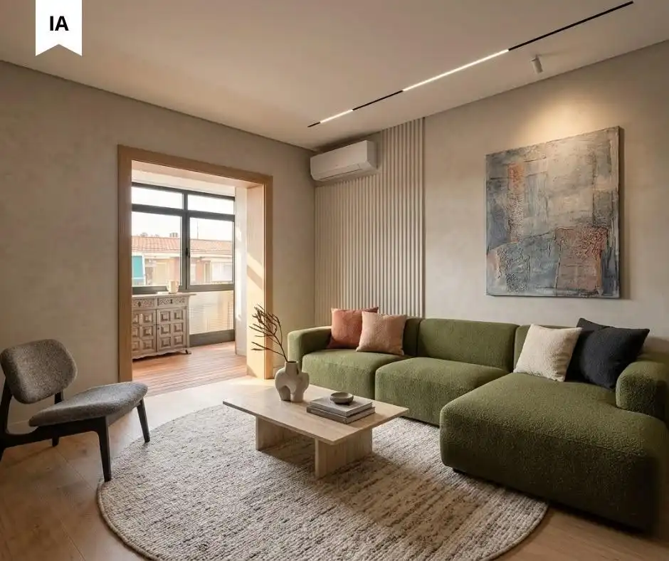 Sala de estar de Apartamento en venta en Madrid con Aire acondicionado, Calefacción y Parquet