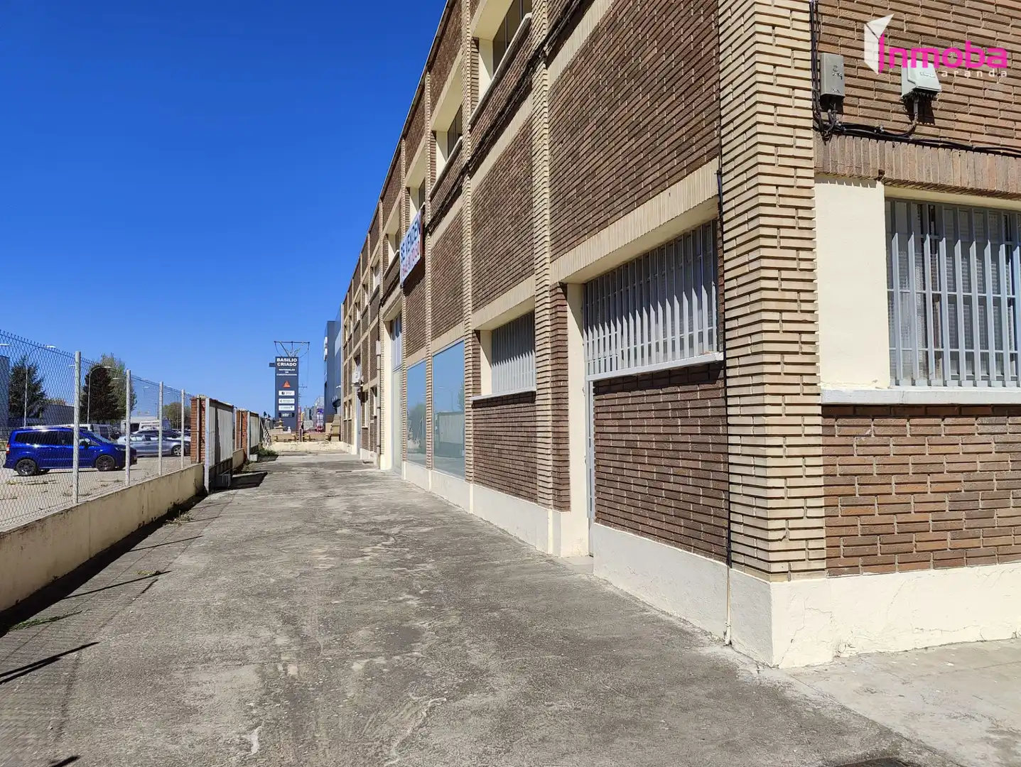 Exterior view of Industrial buildings for sale in Aranda de Duero  with Alarm