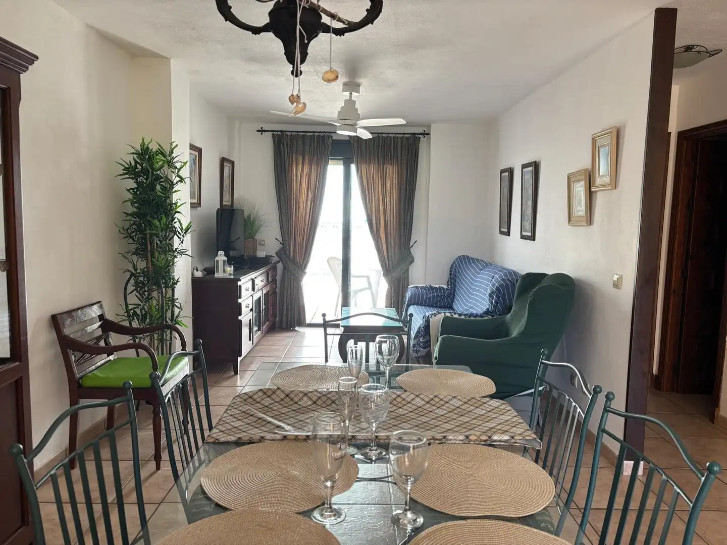 Dining room of Houses for sale in Zahara de los Atunes  with Private garden, Terrace and Furnished