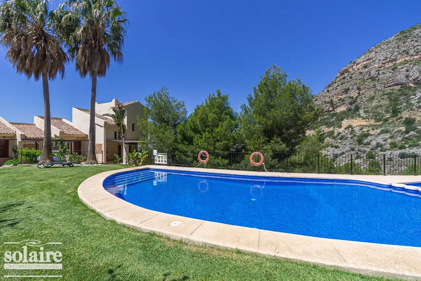 Piscina de Casa adosada de alquiler en Altea con Aire acondicionado, Calefacción y Terraza